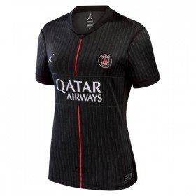 Jalkapallo Peliasut Paris Saint-Germain Jordan Naisten Neljäs Pelipaita 2025-26 Lyhythihainen